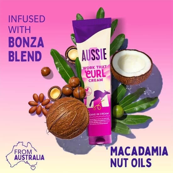Aussie Work That Curl Cream 160 ml