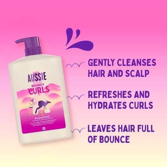 Aussie Bouncy Curls Schampo 300 ml