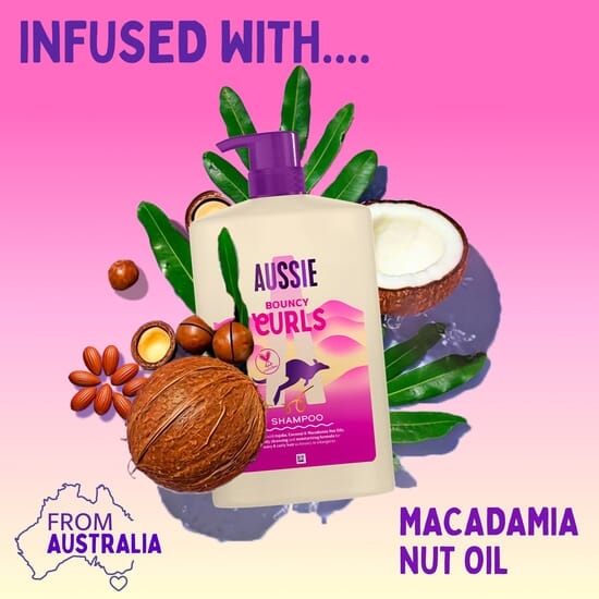 Aussie Bouncy Curls Schampo 300 ml