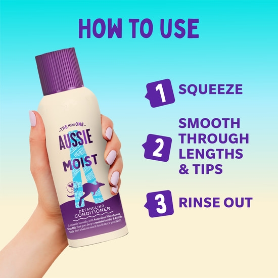 Aussie Miracle Moist Detangling Conditioner 100 ml