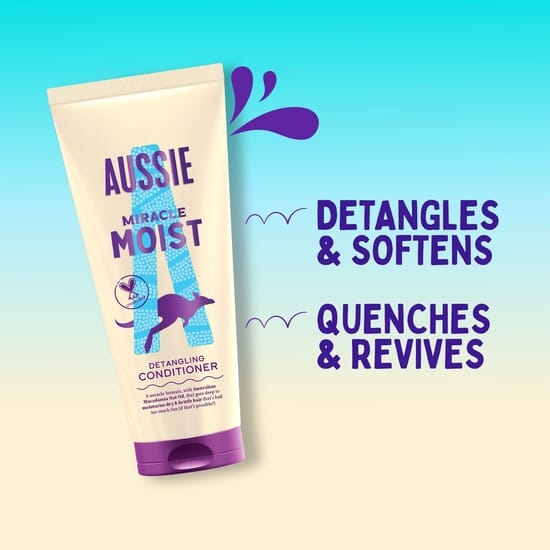 Aussie Miracle Moist Detangling Conditioner 200 ml