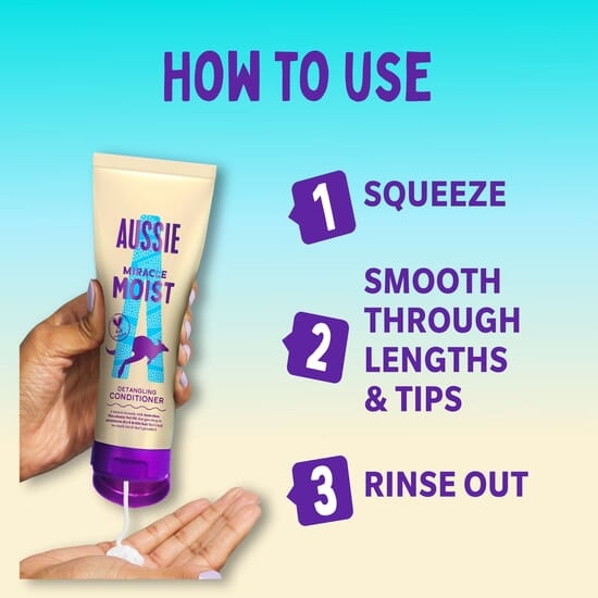 Aussie Miracle Moist Detangling Conditioner 200 ml