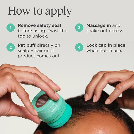 Briogeo Style + Treat Dry Shampoo Puff Tinted 15 g
