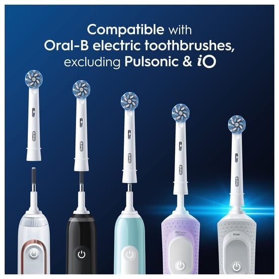 Oral-B Sensitive Clean Borsthuvuden 4 st