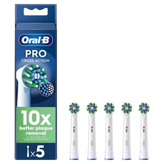 Oral-B Cross Action Borsthuvuden 5 st