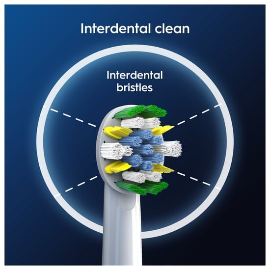Oral-B Floss Action Borsthuvuden 4 st