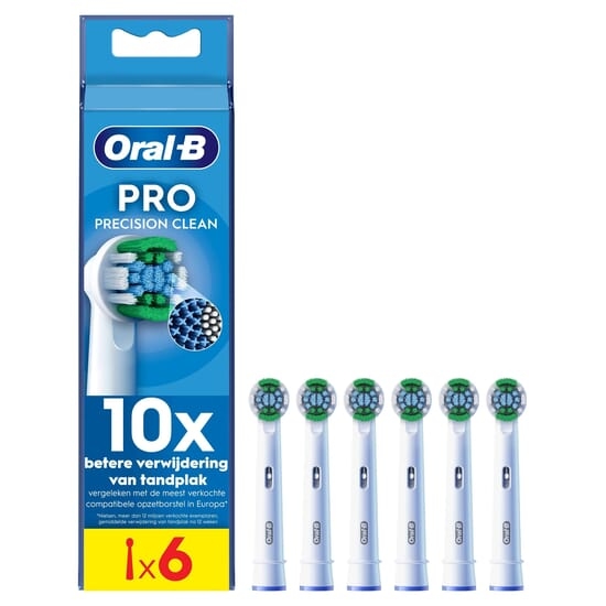 Oral-B Precision Clean Borsthuvuden med CleanMaximiser-teknologi 6 st