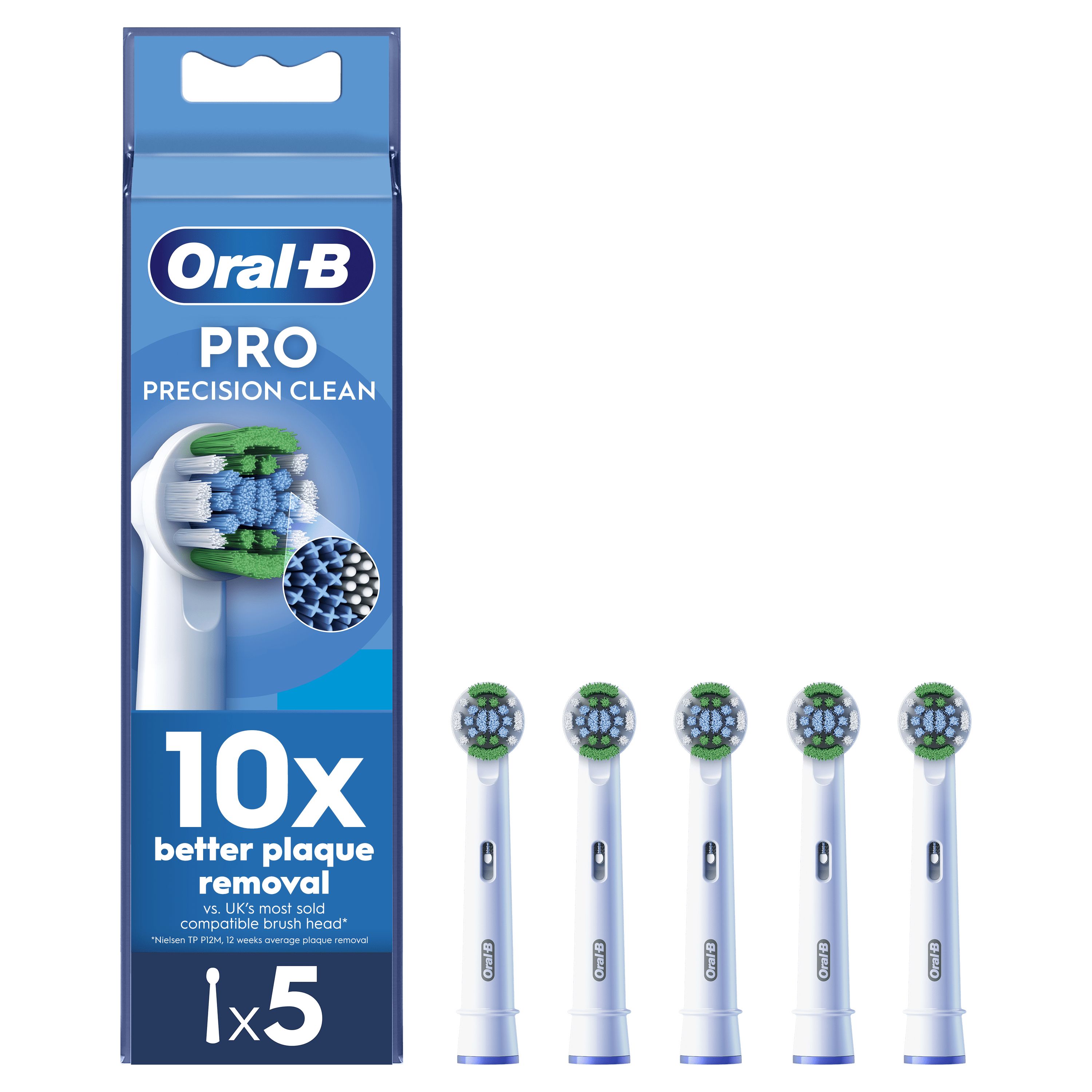 Oral-B Precision Clean Borsthuvuden 5 st
