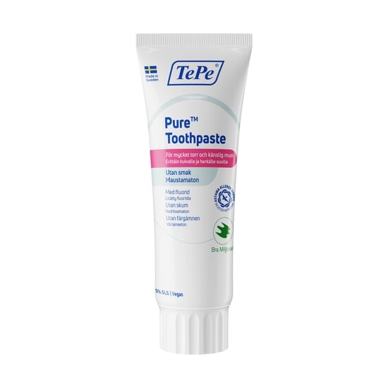 TePe Pure Toothpaste Utan Smak 75 ml