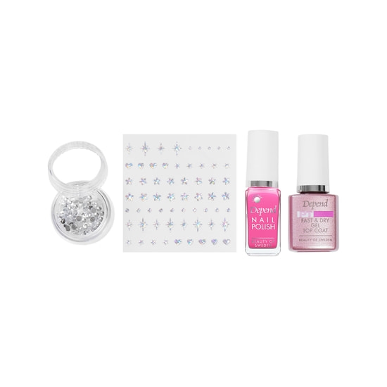 Depend Glam Nail Art Kit