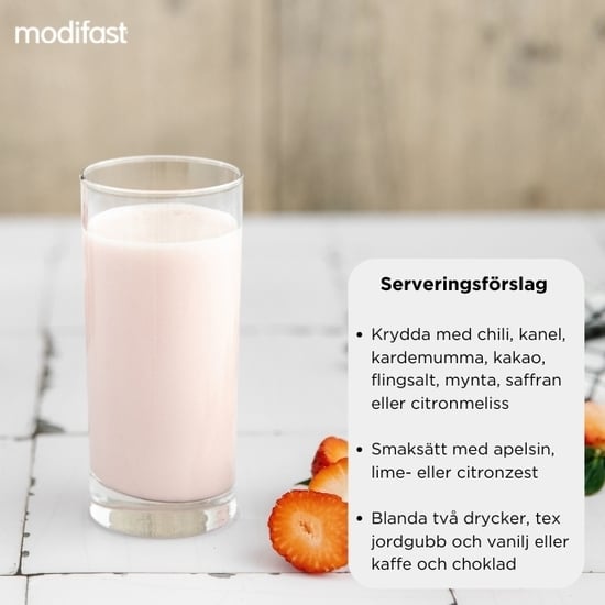 Modifast Low Calorie Diet Strawberry 8 x 55 g