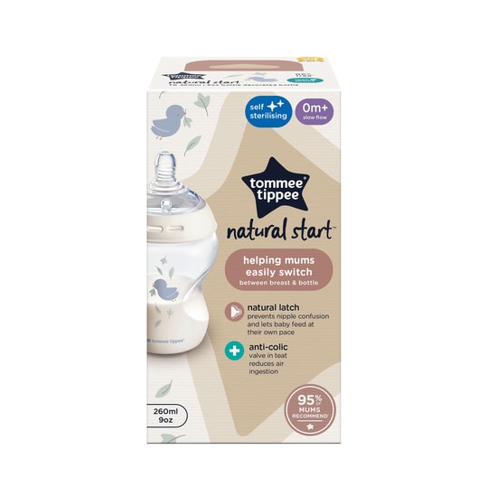 Tommee Tippee Natural Start Nappflaska Deco 260 ml