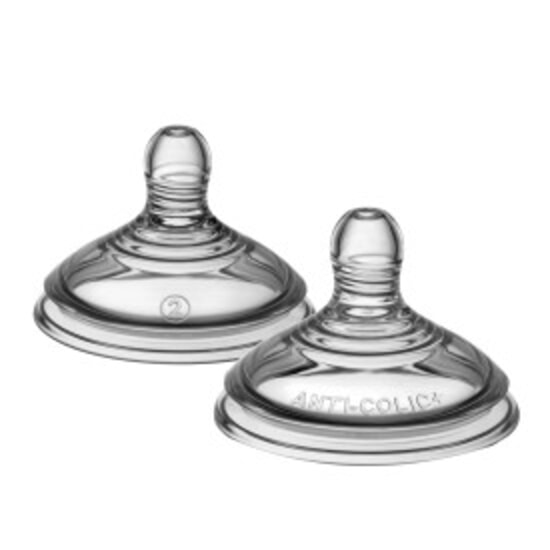 Tommee Tippee Anti-Colic Dinapp Medium Flow 3m+ 2 st