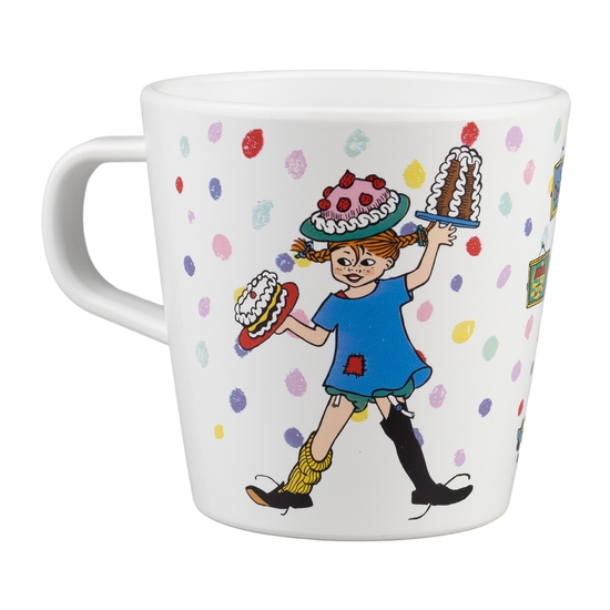 Rätt Start Mugg med handtag Pippi Födelsedag