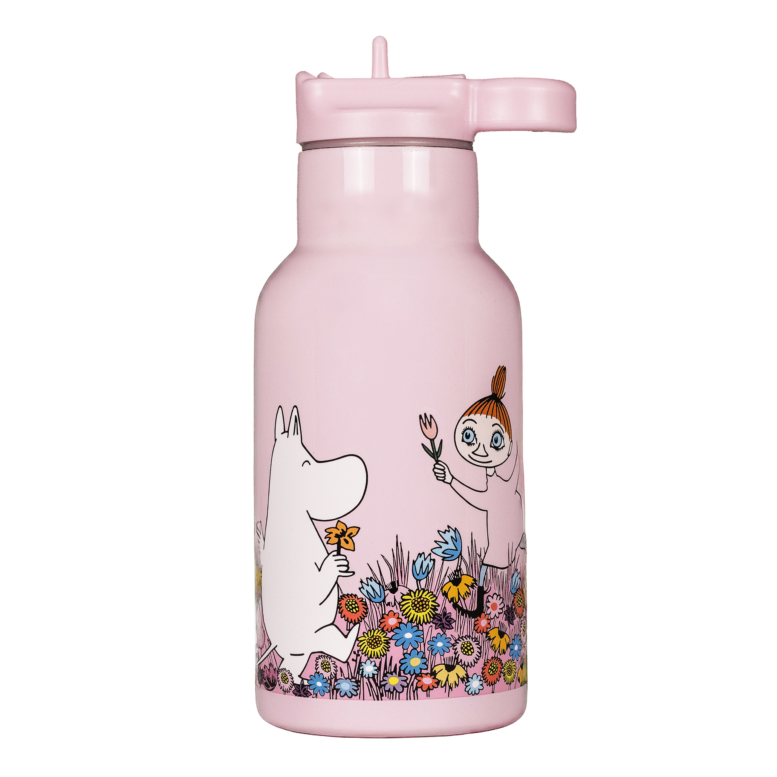 Rätt Start Vattenflaska Mumin Äng Rosa 340 ml