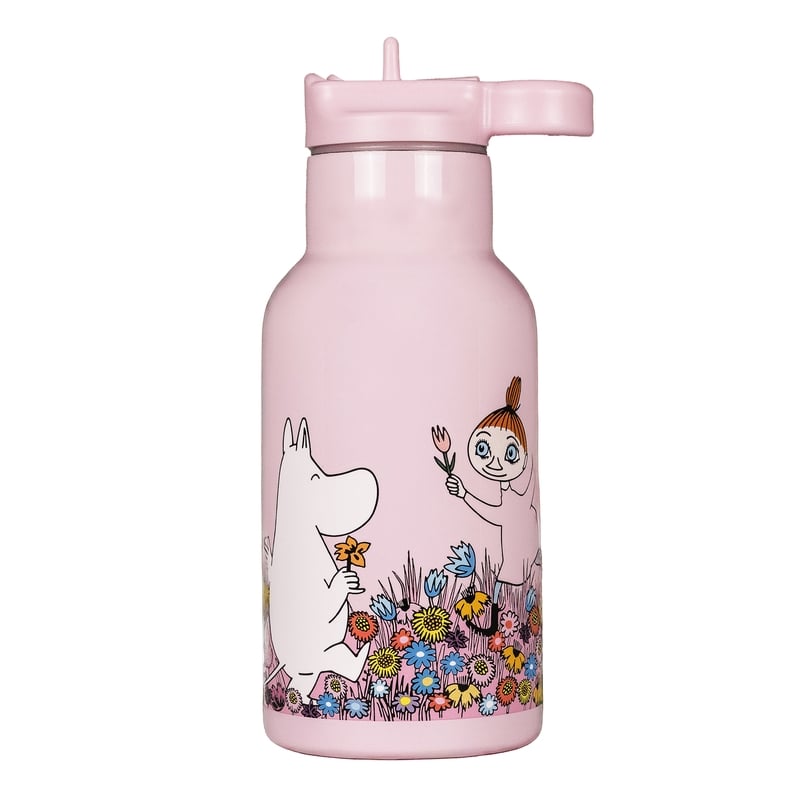 Rätt Start Vattenflaska Mumin Äng Rosa 340 ml