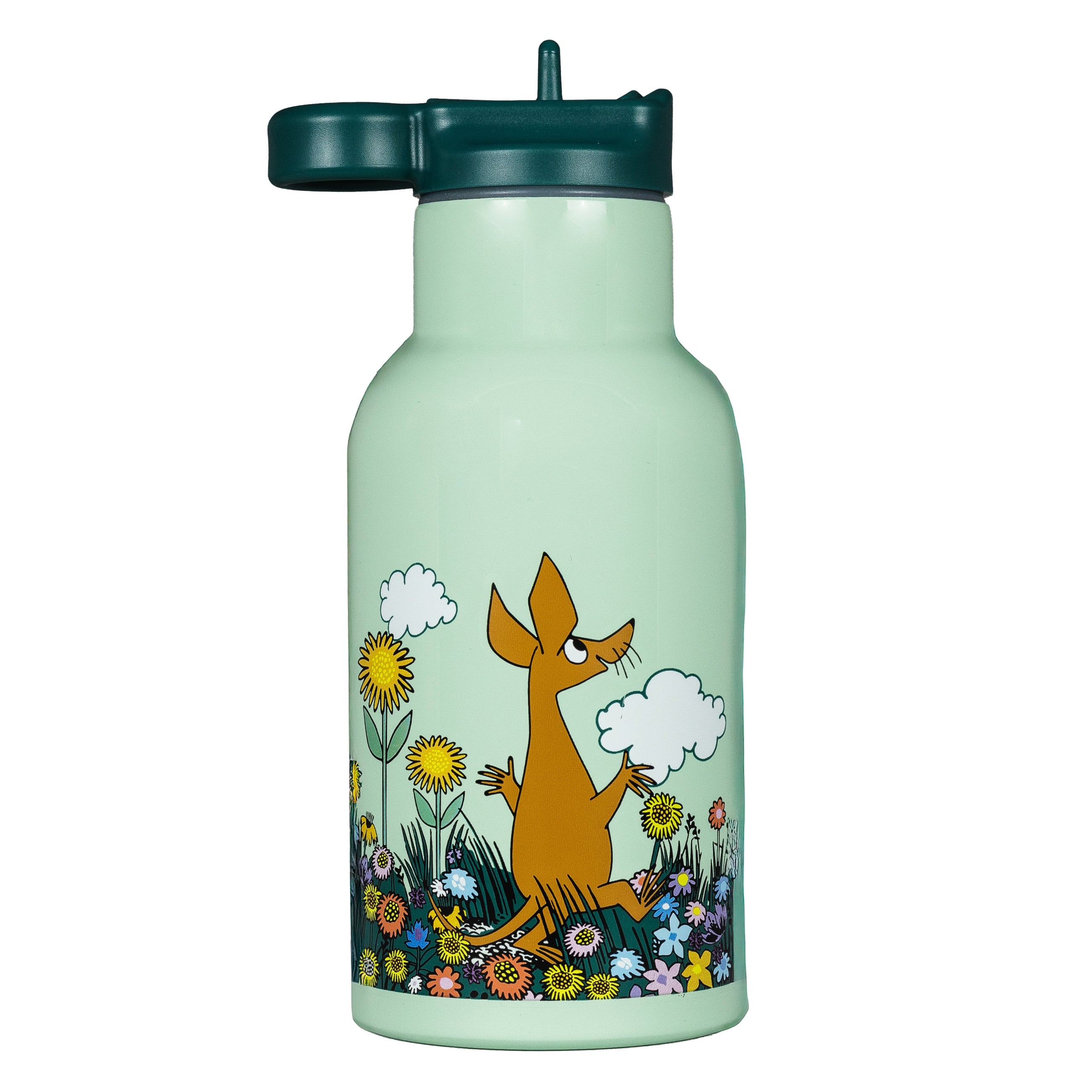 Rätt Start Vattenflaska Mumin Äng Grön 340 ml