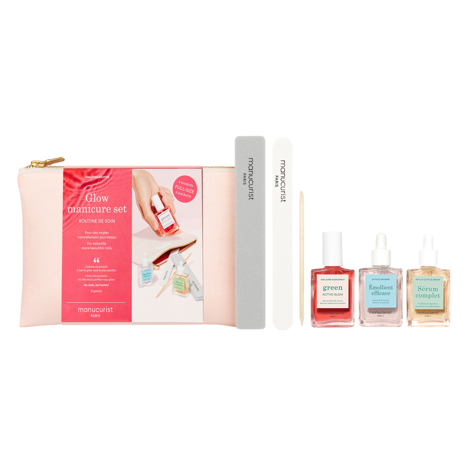 Manucurist Green Nail Care Glow Manucure Set
