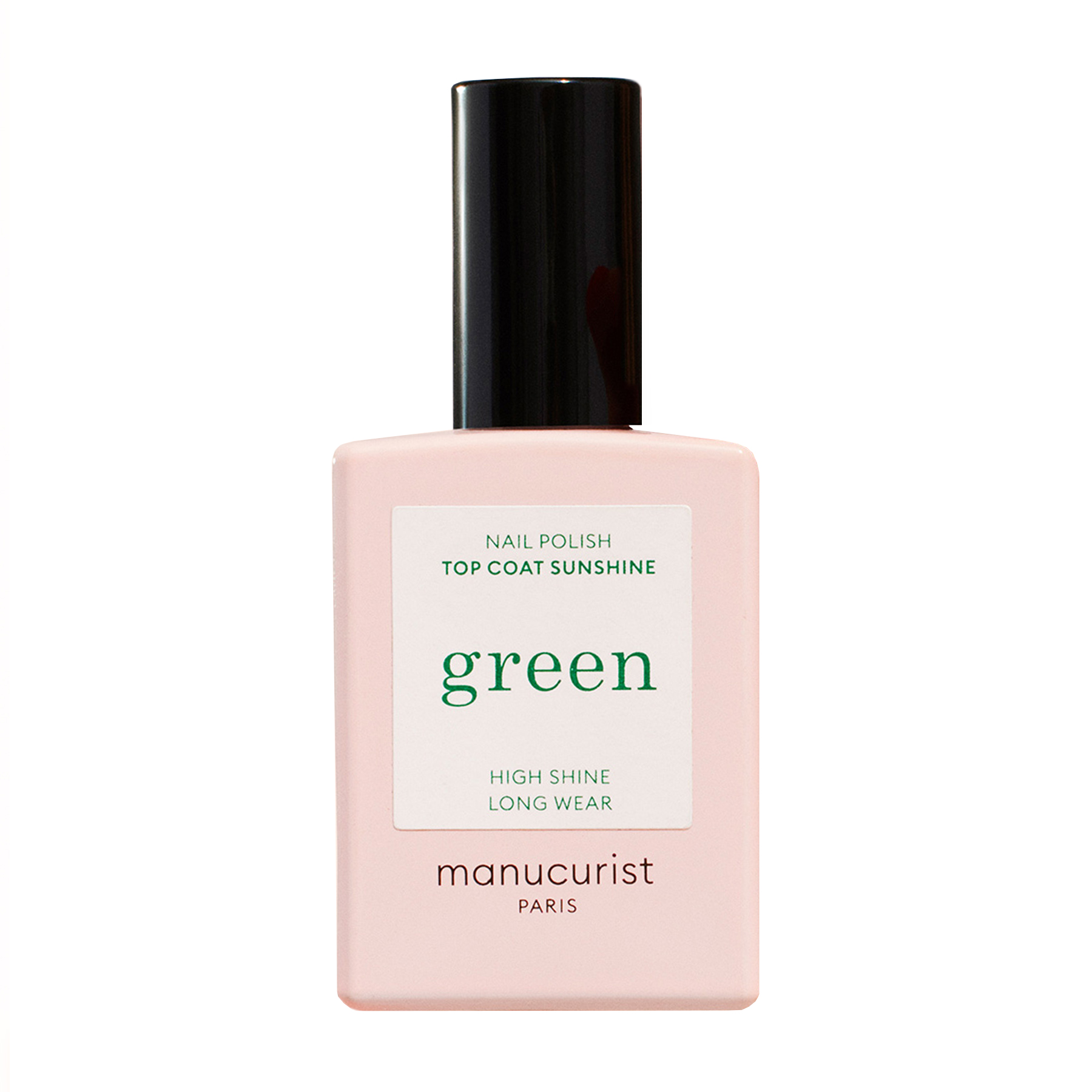 Manucurist Green Sunshine Top Coat Rose 15 ml