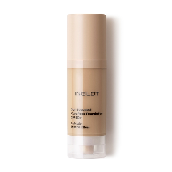 Inglot Skin Focused Care Face Foundation SPF50+ Medium Olive 30 ml