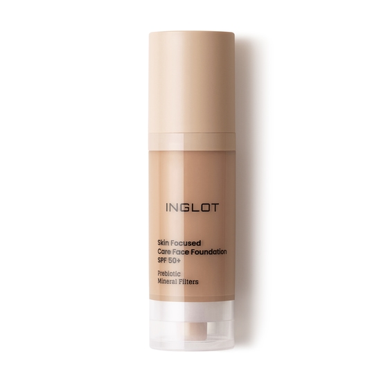 Inglot Skin Focused Care Face Foundation SPF50+ Tan Rose 30 ml
