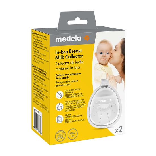 Medela In-bra bröstmjölksuppsamlare 2 st