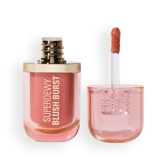 Revolution Superdewy Blush Plump Serum Liquid Blush Sunset Spritz Peach 4,2 ml