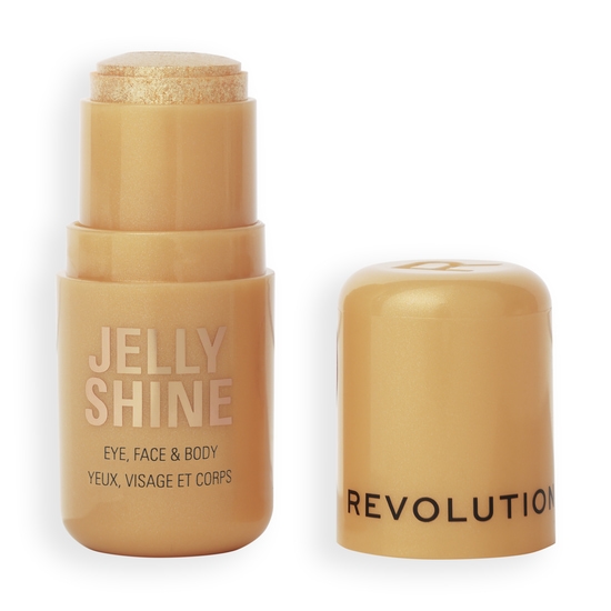 Revolution Jelly Shine Shadow and Highlight Stick Celestial Gold 5,5 g
