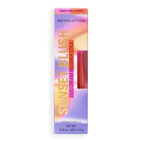 Revolution Sunset Blush Stick Sunset Pink & Orange 4,8 g