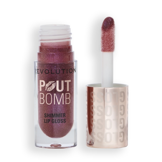 Revolution Pout Bomb Shimmer Gloss Berry Lustre 4,5 ml