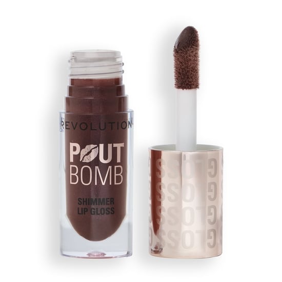 Revolution Pout Bomb Shimmer Gloss Chocolate Sparkle 4,5 ml