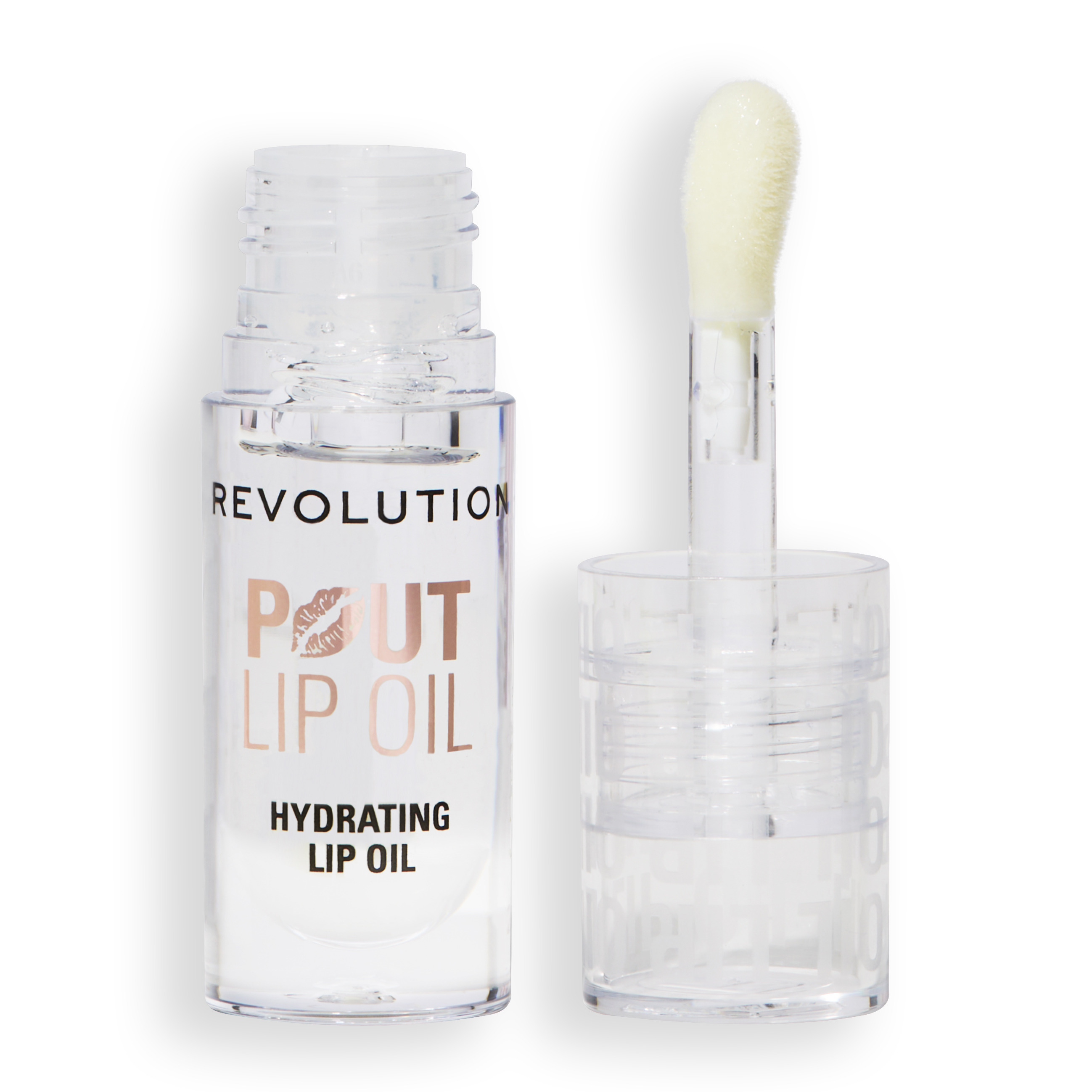 Revolution Pout Lip Oil Lychee Clear 4,6 ml