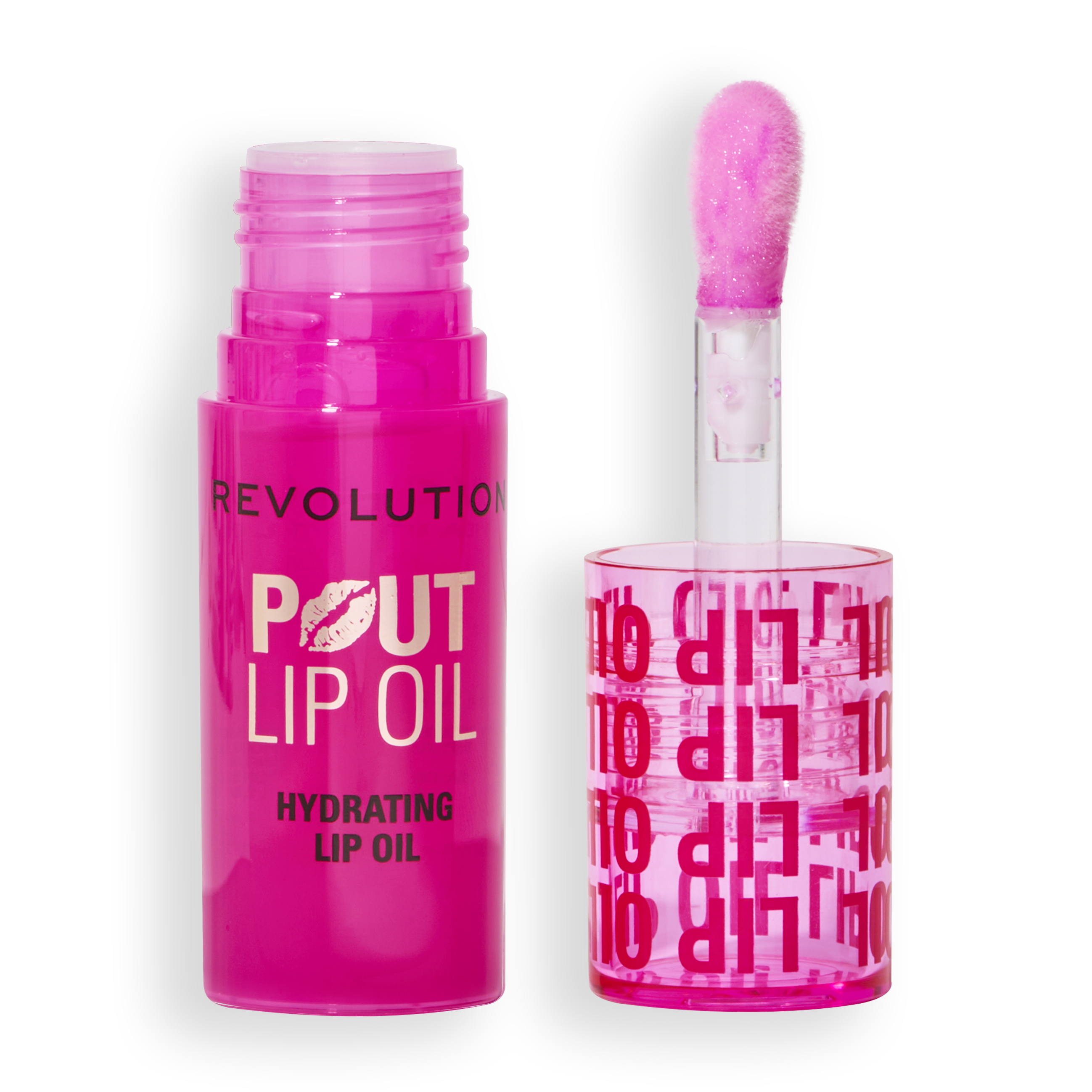 Revolution Pout Lip Oil Raspberry Pink 4,6 ml