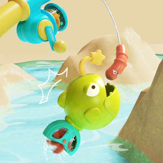 Fresh Kid Tub Fun! Badlek Fiskeset 4 delar