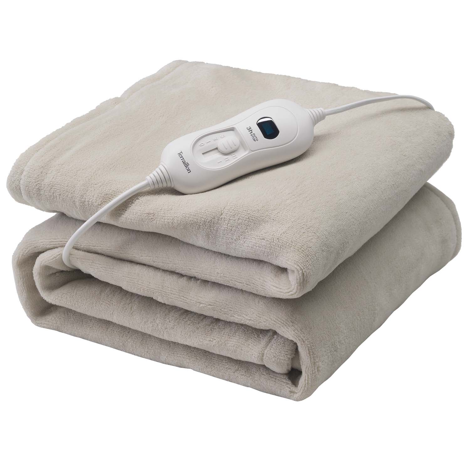 Terraillon Värmefilt Cozy Light Grey 160 x 120 cm