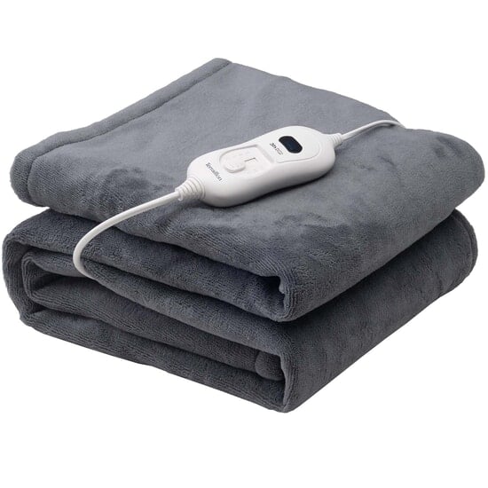 Terraillon Värmefilt Cozy Dark Grey 160 x 120 cm