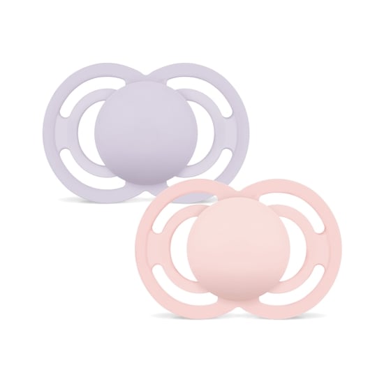 MAM Perfect Silicone 6-16 mån Pink 2-pack