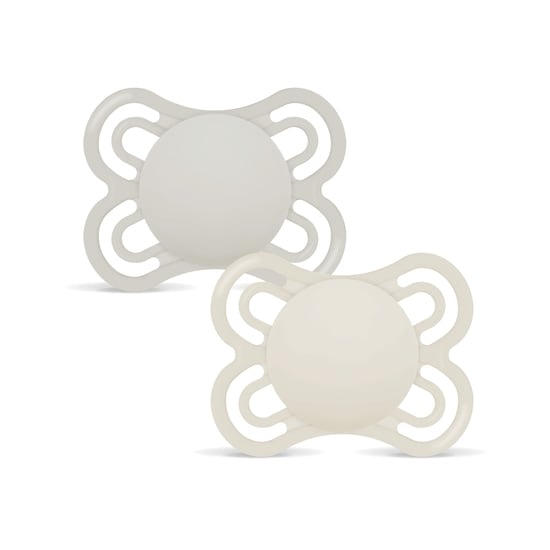 MAM Perfect Silicone 0-6 mån Neutral 2-pack