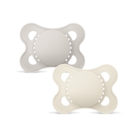 MAM Original Silicone 0-6 mån Neutral Unprinted 2-pack