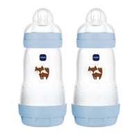 MAM Easy Start Anti-Colic 260 ml Blue 2 st