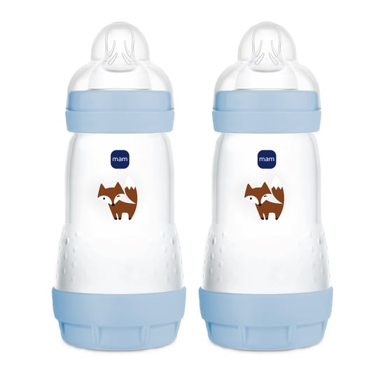 MAM Easy Start Anti-Colic 260 ml Blue 2 st
