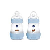 MAM Easy Start Anti-Colic 160 ml Blue 2 st