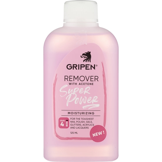 Gripen Remover med Aceton Super Power 125 ml