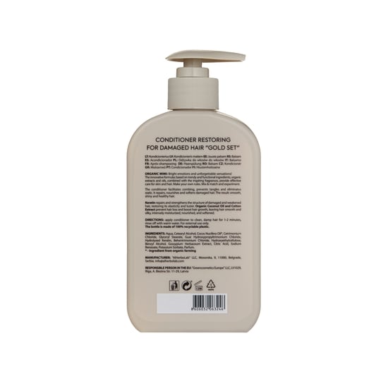 Organic Mimi Conditioner Restoring Gold Set 300 ml