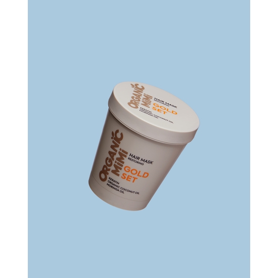 Organic Mimi Hair Mask Restoring Gold Set 200 ml