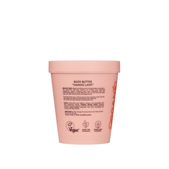 Organic Mimi Body Butter Mango Land 200 ml