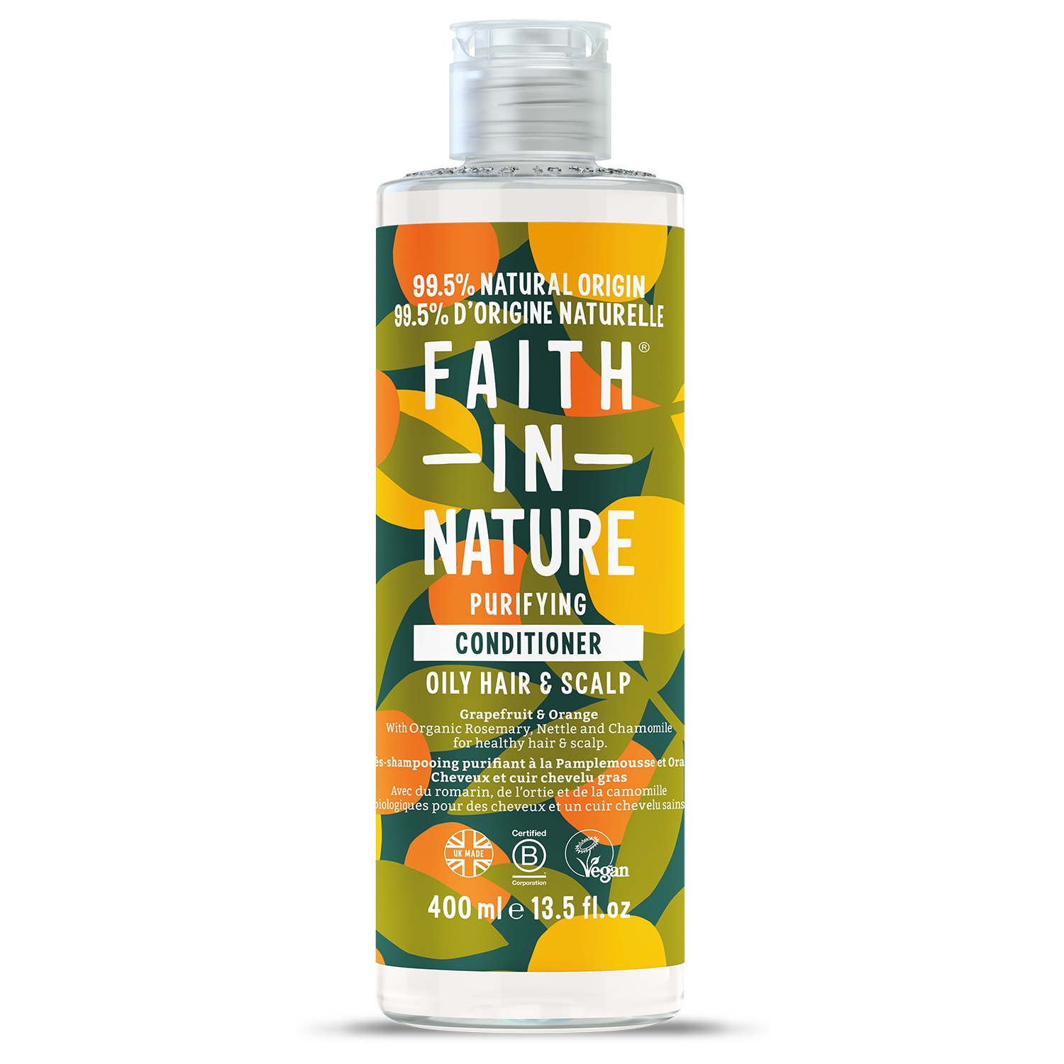 Alternativ bild 1 för Faith in Nature Grapefruit and Orange Conditioner 400 ml