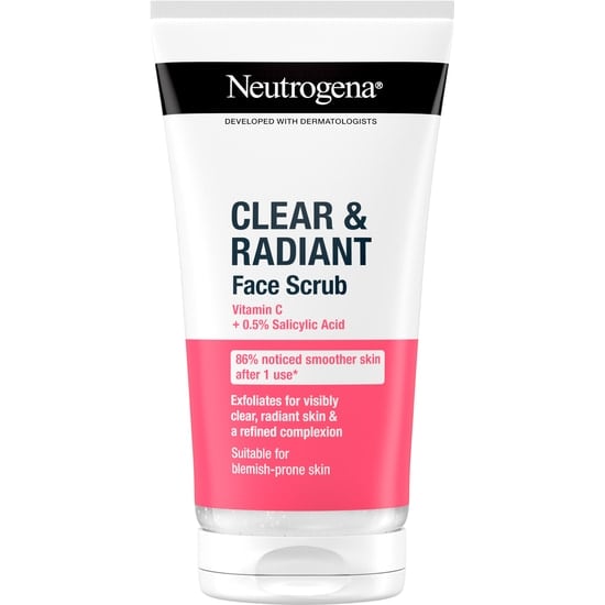 Neutrogena Clear & Radiant Face Scrub, 150 ml