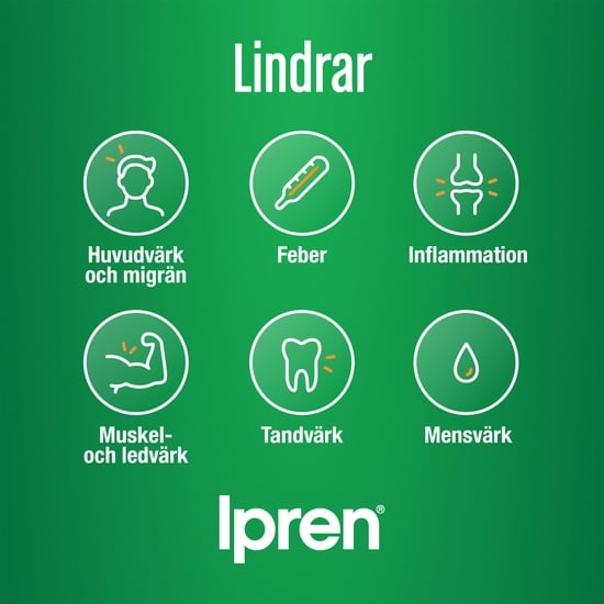 Ipren Filmdragerad Tablett 200 mg 30 st