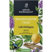 Arvid Nordquist Lakritstäppa 17 tepåsar